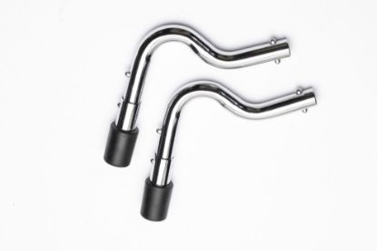 Picture of Rear Chrome Anti-Tipper w/o Wheels